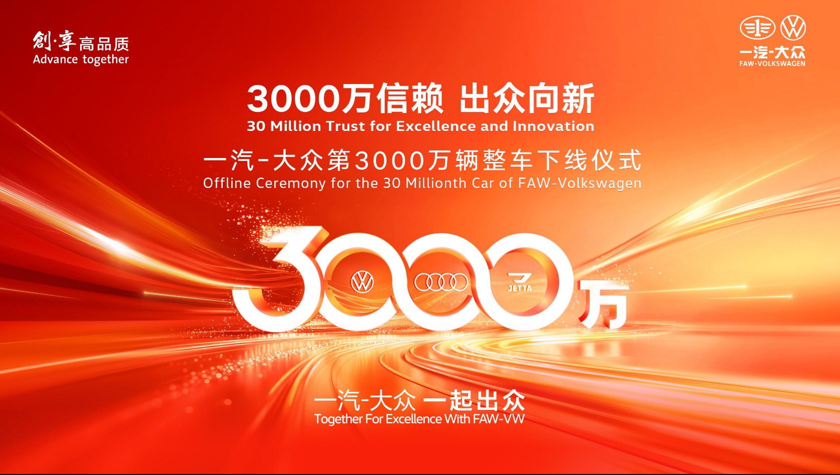 一汽-大众引领合资品牌高质量发展新方向